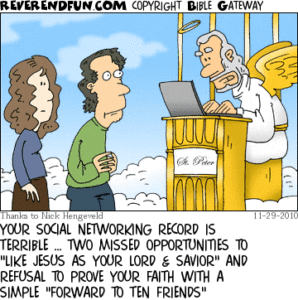 Social Media Cartoon
